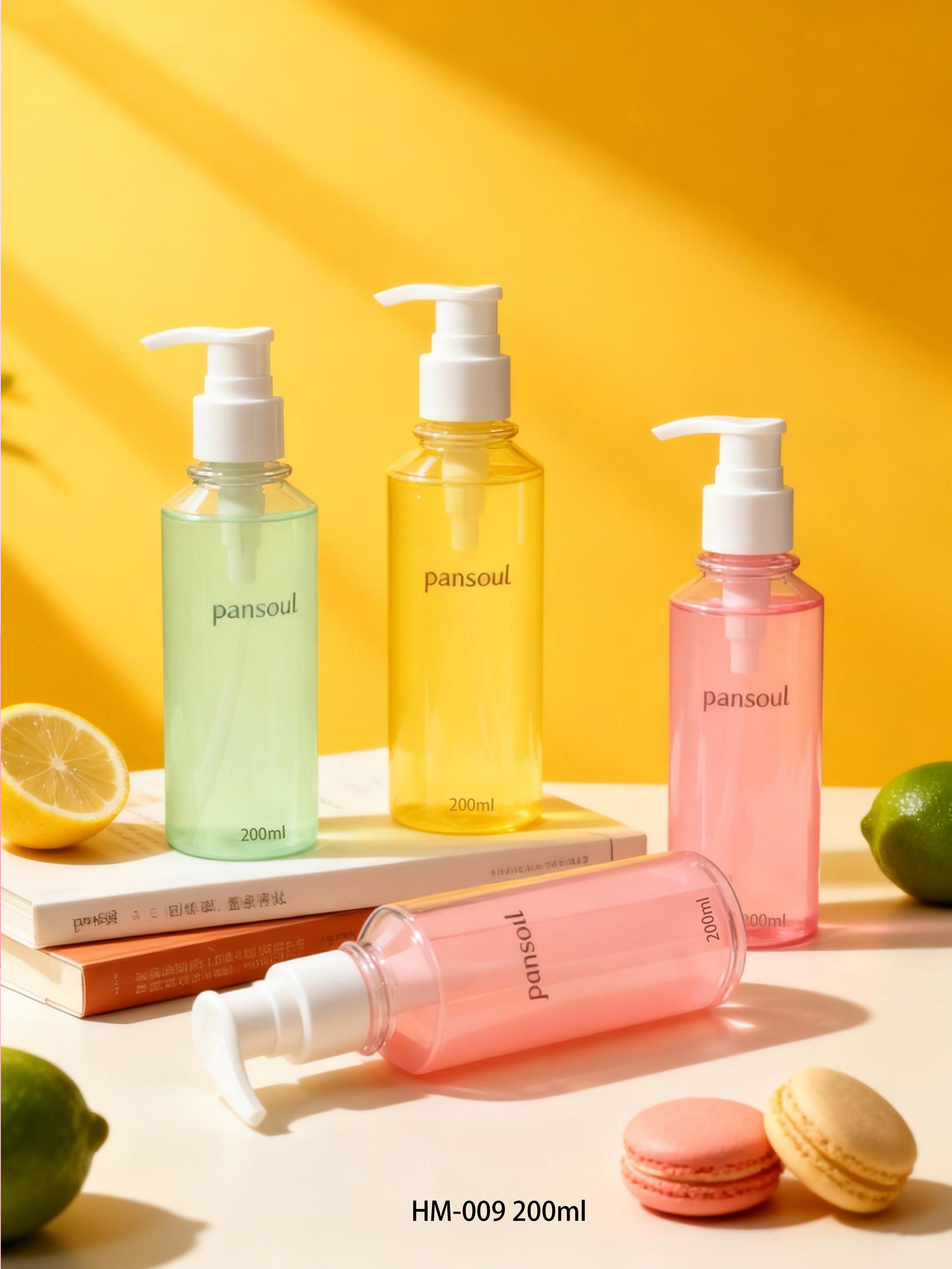 高档美妆日化包材PET塑料瓶200ml