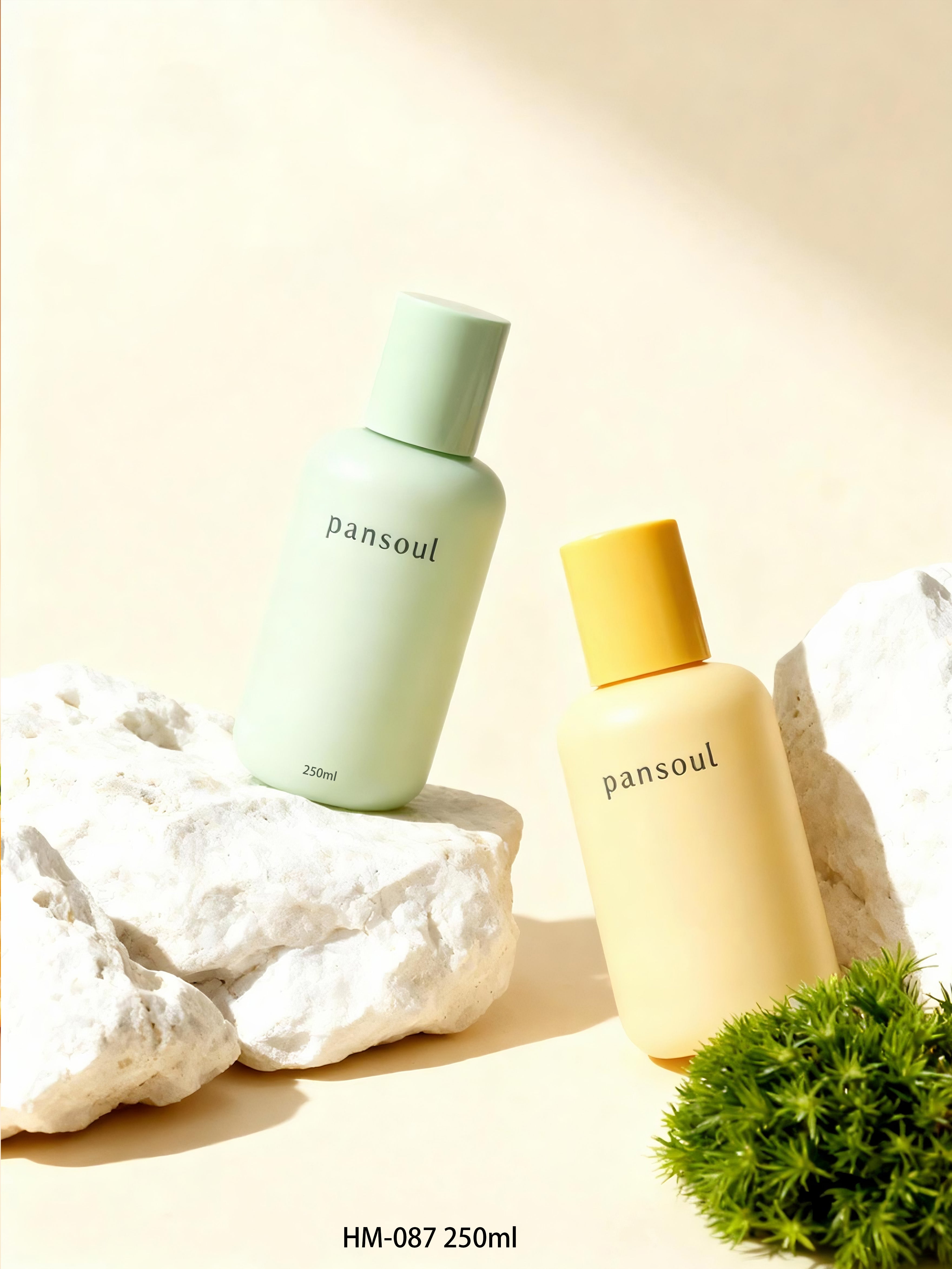 高档美妆日化包材PET塑料瓶250ml