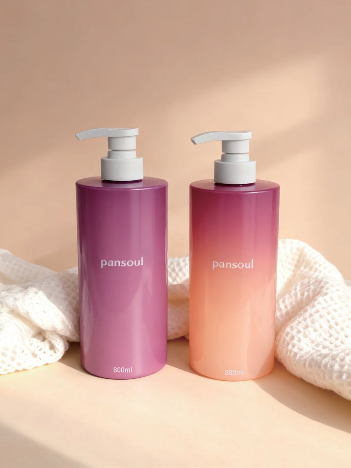 高档美妆日化包材PET塑料瓶800ml