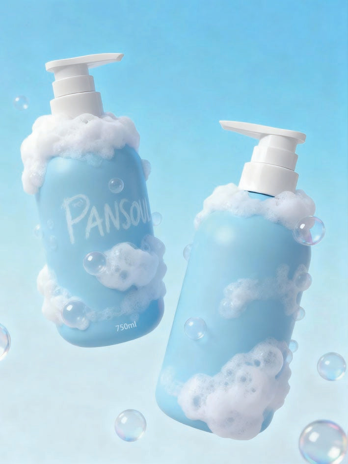 高档美妆日化包材PET塑料瓶750ml